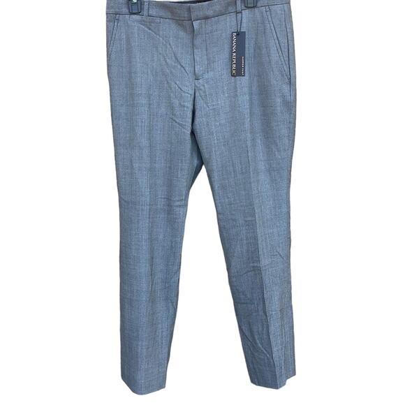Banana Republic Harper Dress pants gray size 10P petite (waist 34) NEW - Picture 1 of 8